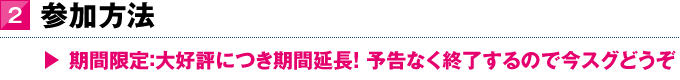 2．参加方法