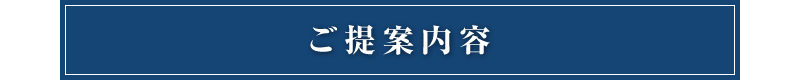 ご提案内容